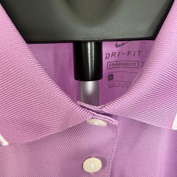 Nike Women's Lavender Sleeveless Polo Tank - Picture 3 of 5